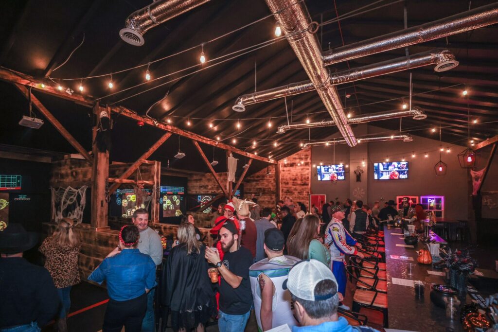 axe throwing birthday party